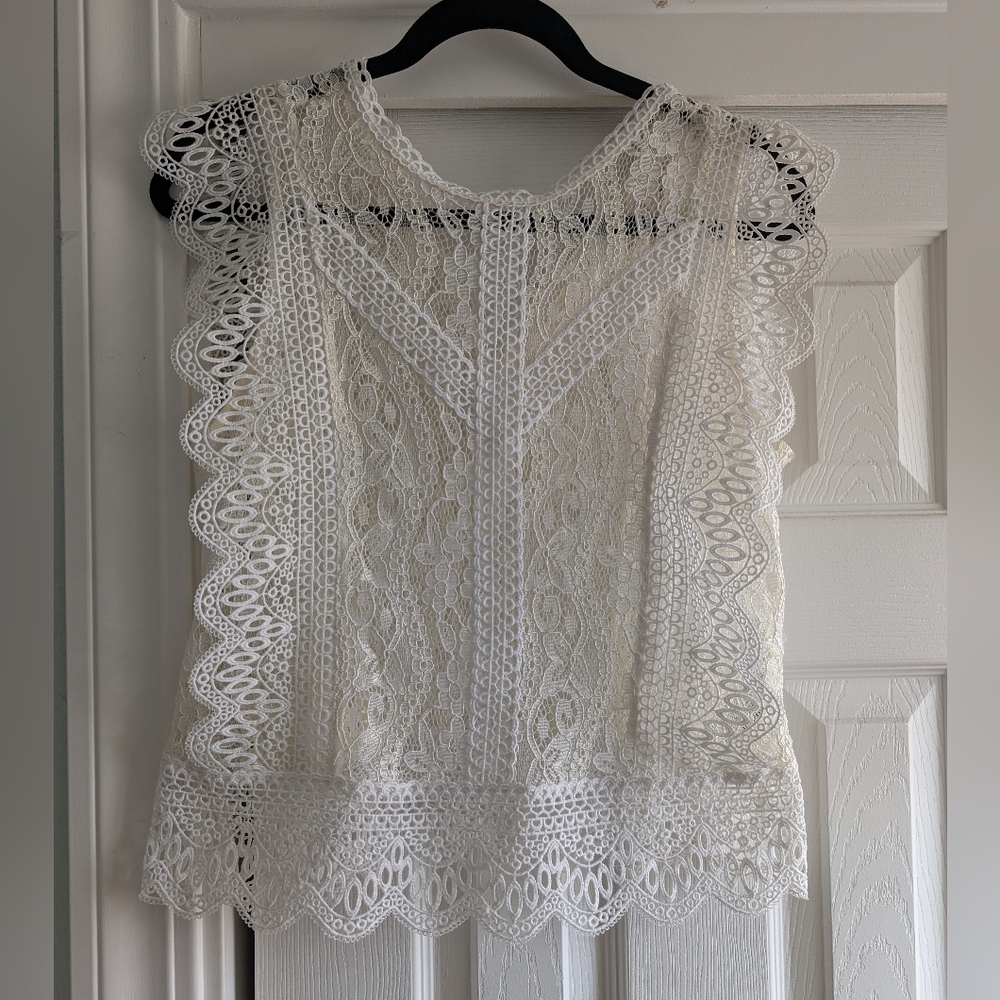 Zara Lace Top